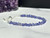 Tanzanite & Sterling Silver Adjustable Bracelet 