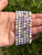 Violet Flame Opal Elastic Bracelet 