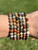 Polychrome Jasper Elastic Bracelet 