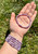 Faceted Lepidolite Elastic Bracelet - 6mm and 8mm Beads 
