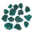 Raw Dioptase Crystal Specimen 