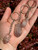 Raw Lithium Quartz Keychain 