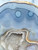Light Blue Agate Slab with Quartz Center - Front Polished - No.75 