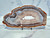 Agate Slab with Druzy Quartz - Front Polished - No.77 