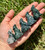 Moss Agate Wolf 