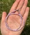Dainty Faceted Phosphosiderite Gemstone Necklace (3mm Beads) 