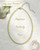 Infographic on the peridot necklace listing its meanings: happiness, positivity, and power