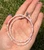Dainty Faceted Pink Opal Gemstone Necklace (3mm beads) 