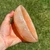 Peach Selenite Bowl (~6") 