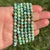 Variscite (Lucinite) Elastic Bracelet - 6mm 