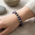 Atlantisite Elastic Bracelet (Stichtite and Serpentine) - 8mm 
