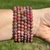 Rhodonite Elastic Bracelet - 6mm 