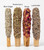 Blue sage, rosemary, rose and lavender dipped Palo Santo sticks standing upright with name labels