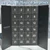 Open 24 Days of Magical Surprises crystal advent calendar showing 24 numbered black drawers