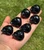 Black Obsidian Sleeping Cat 