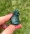 Moss Agate Sitting Cat 