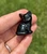 Black Obsidian Sitting Cat 