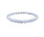 Blue Lace Agate Elastic Bracelet - 6mm & 8mm Beads