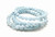 Aquamarine Elastic Bracelet Grade AB - 6mm and 8mm Beads