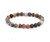 Botswana Agate Elastic Bracelet - 8mm Beads 