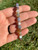 Botswana Agate Elastic Bracelet - 8mm Beads