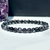 Indigo Gabbro Elastic Bracelet