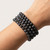 Indigo Gabbro Elastic Bracelet 