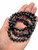 Indigo Gabbro Elastic Bracelet - 8mm Beads