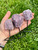 Raw Lepidolite Mica on Metal Stand 