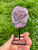 Raw Lepidolite Mica on Metal Stand 