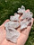 Raw Clear Quartz Crystal Cluster