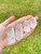 Raw Clear Quartz Crystal Point - Grade A
