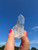 Raw Clear Quartz Crystal Point Cluster - Extra Quality