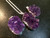 Amethyst Raw Pendant in Plated Setting