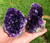 Raw Amethyst Standing Crystal Cluster