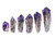 Amethyst Crystal Point with Root, Amethyst Cathedral, Bahia Amethyst Dragon Tooth 