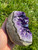 Raw Amethyst Standing Crystal Cluster - 163