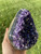 Raw Amethyst Standing Crystal Cluster - 166