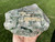 Raw Green Tourmaline and Clear Quartz Crystal - 13