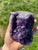 Raw Amethyst Standing Crystal Cluster - 112
