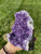 Raw Amethyst Standing Crystal Cluster - 115