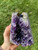 Raw Amethyst Standing Crystal Cluster - 119