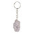 Raw Lepidolite Stone Keychain 