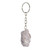 Raw Lepidolite Stone Keychain