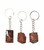 Raw Mahogany Obsidian Keychain