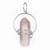 Lithium Quartz Raw Point Pendant in Wire Wrapped Setting - Sterling Silver - 35