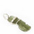 Moldavite Raw Natural Pendant in Wire Wrapped Setting - Sterling Silver - 46