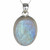 Rainbow Moonstone Raw in Bezel Setting - Sterling Silver - 245