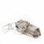 Smoky Quartz Polished Point Pendant in Wire Wrapped Setting - Sterling Silver - 77