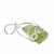 Peridot Raw Natural Pendant in Wire Wrapped Setting - Sterling Silver - 144